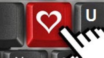 Keyboard with heart