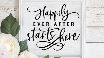 Happily Ever After Starts Here Image