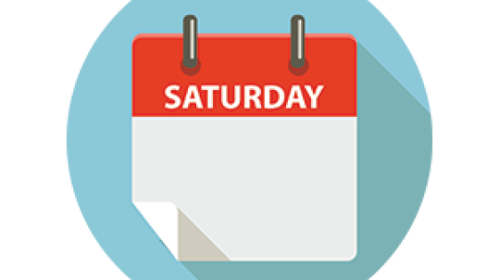 Image - Saturday calendar