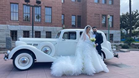 Special Saturday Opening - Old County Courthouse, Couple just Married