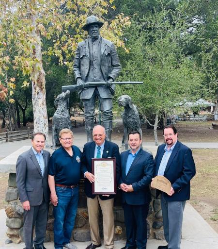 Irvine Family and other dignitaries on the quasquicentennial celebration image 1