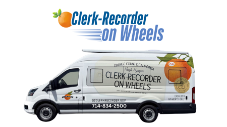 image of Clerk-Recorder mobile van